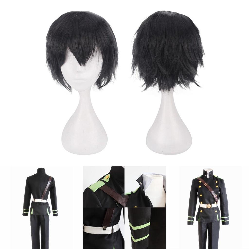 Prémiová sada cosplay kostýmu Seraph Of The End Yichir Yuichiro Hyakuya Army Uniform