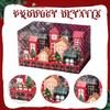 Christmas Gift Box Party Favor Boxes Paper Wrap Xmas Treat for Snacks Treats Cookies