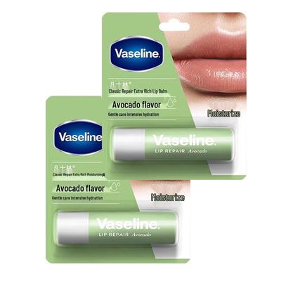 Vaseline Classic Repair Avocado Lip Balm Duo with Gift Bag