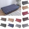 Premium Stretch Geometry Sofa Bed Cover Designed For Full Folding Armless Couches