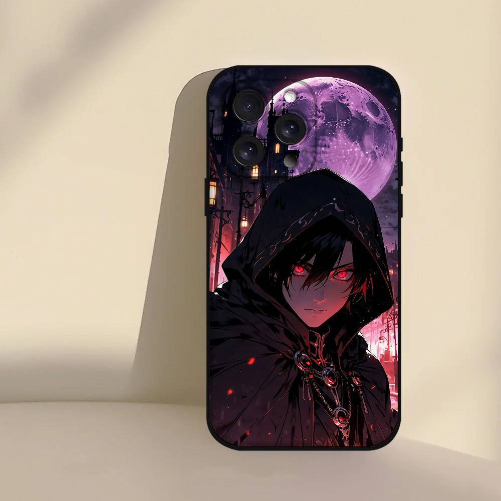 

Чехол для телефона с изображением аниме-манги Рыцарь-вампир Для IPhone 17/16/15/13/14 Pro Max/ 11Plus/X/Xr/Xs Max/12mini iphone17ProMax