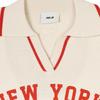 New MLB SS24 New York Yankees Knitwear Women's Cream 3FKPV0141-50CRD