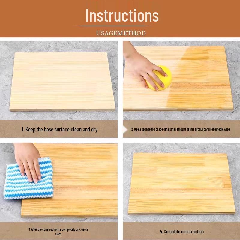 Wood Wax Oil: Transparent Anti-Mold Beeswax for Solid Wood Furniture Polishing and Maintenance