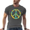 Tennis Peace Tshirt Comfortable Workout Short Sleeve Shirt