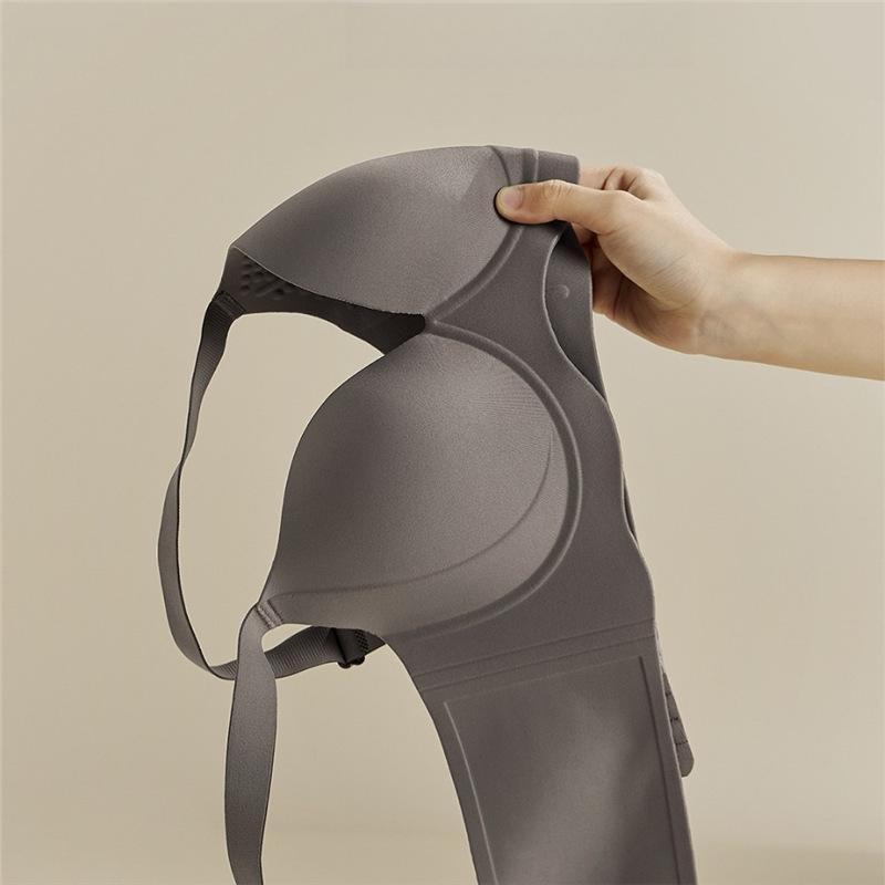 Verstellbare Dessous Damen Dünner BH mit Brustretraktion Anti-Erschlaffung Übergröße BH ohne Bügel Push-up-BH