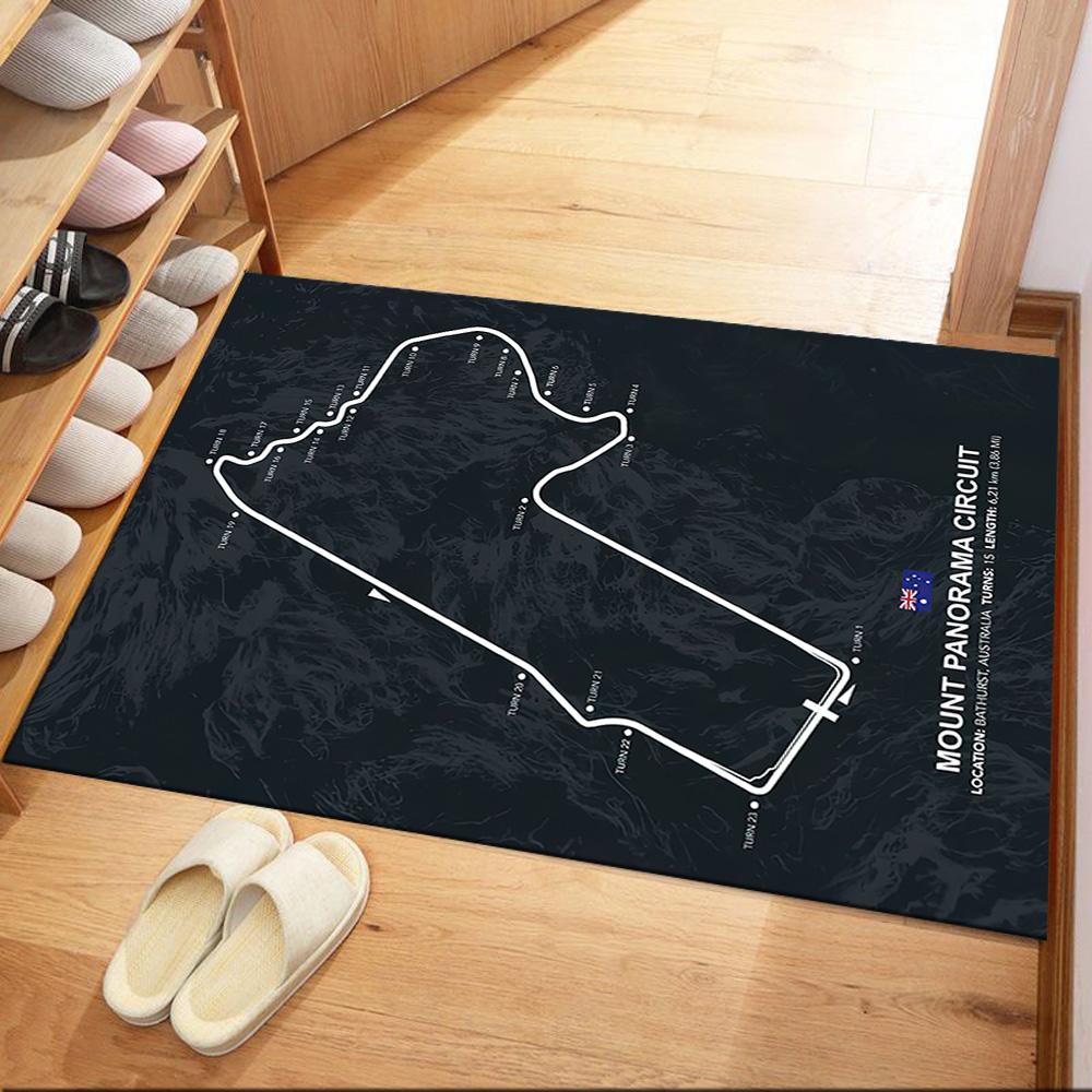 

Monza Circuit Map Art Square rugs are a great choice for living rooms, bedrooms, home décor, and as gifts. 40cmx60cm