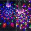 Auto Rotating E27 Crystal Magic Ball DJ Disco Party Light Stage Lighting Effect Bulb Lamp