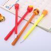 60Pcs Cartoon Gel Pen French Fries Coke Hamburger Ice Cream Cute Nontoxic Gel Ink Pen 0.5mm