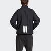 Adidas BTS Lined Jacket Outdoor Sports Stand Collar Warm Long Sleeve Cotton Coat Men Jackets Black DZ1439