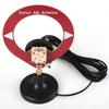 Donut-Shaped Wave Mini Loop Antenna AM/MW 500kHz-2000kHz with SMA Base 3m Cable IP65 Protection