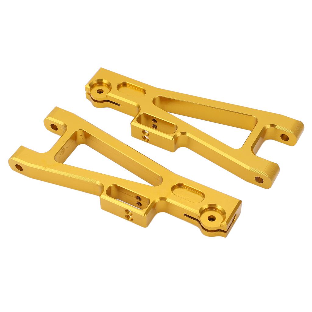 2Pcs Front Rear Lower Swing Arms Aluminum Alloy Lower Suspension Arm for JLB 1Celsius10 Car Truck Series