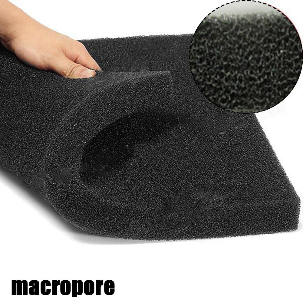 Aquarium Filter Sponge 15PPI, 30PPI Or 40PPI Fish Tank Filter Media Sponge Water Cleaning Foam Aquarium Biochemical 50cm Parts