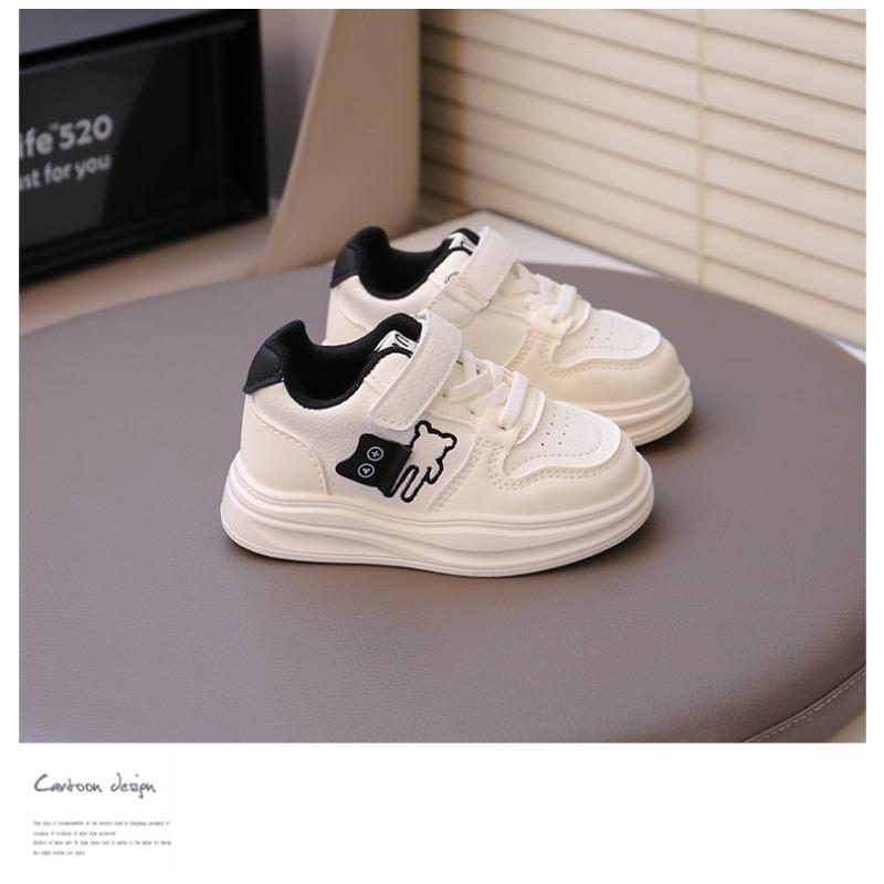 Mädchen Canvas-Schuhe Frühling und Herbst Neu Baby Schule Kleine Weiße Schuhe Jungen Sport Freizeitschuhe Rutschfeste Babyschuhe