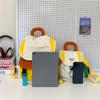 Schoolbag Parent-child Sports Backpack Leisure Outdoor Boys and Girls Travel Kindergarten Small Schoolbag Light Color Matching Cute