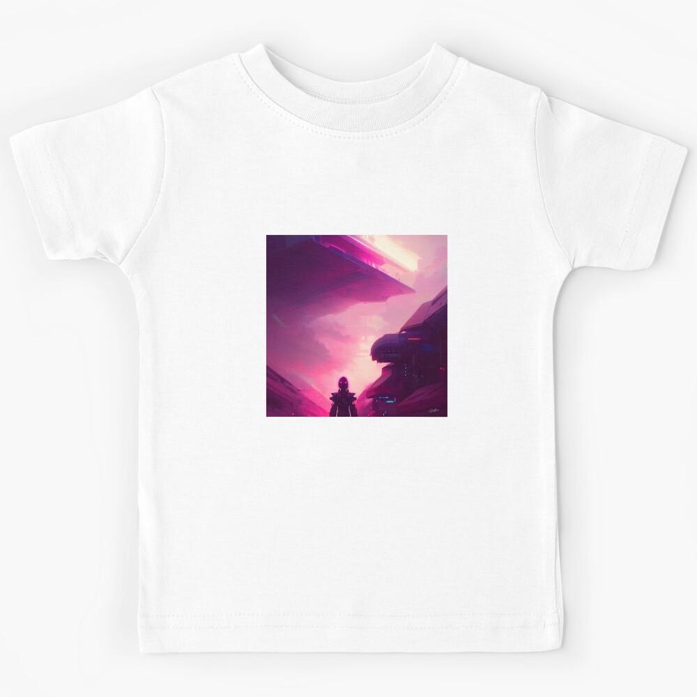 FUTURE CITY DRAWING #001 Kids T-Shirt 150