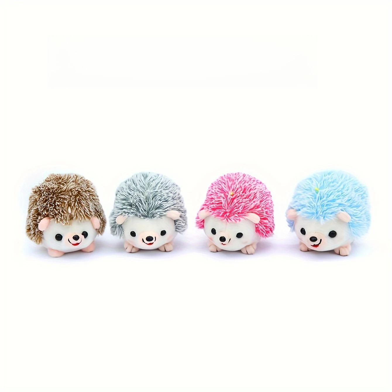 

Pet Plush Toy - Cute Hedgehog for Cats and Dogs, Random Color, 1pc 10cm