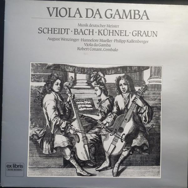 

LP Record SAMUEL SCHEIDT , JOHANN SEBASTIAN B - Viola Da Gamba (Musik Deutscher Mei EL16981 Ex Libris 1985 Switzerlan Classical Used