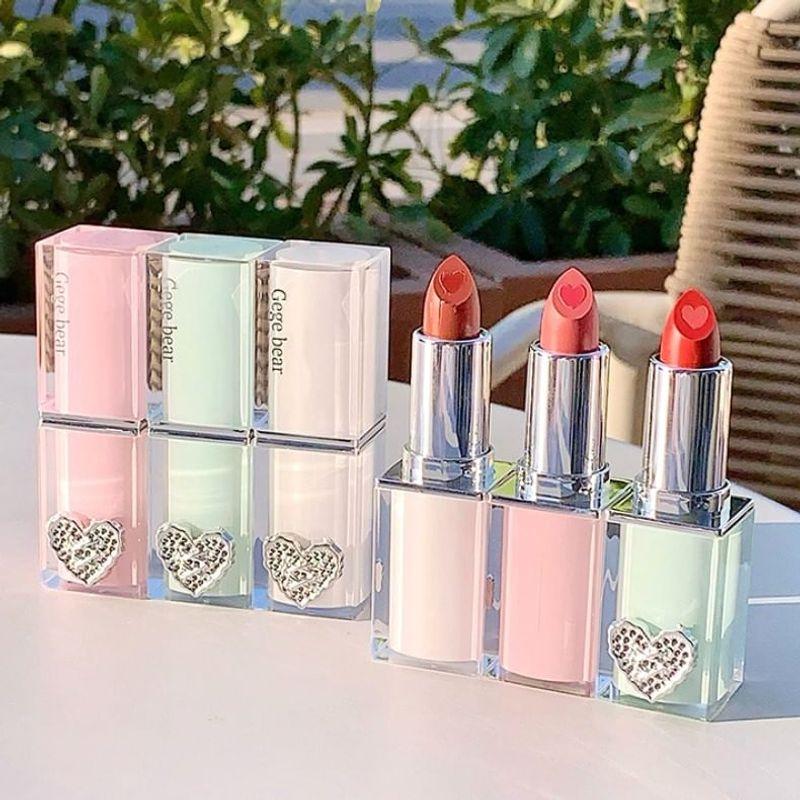 Gege Bear - Kristall Glänzender Spiegel Lippenstift - (4-6)