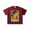 260 GSM Double Yarn 32 Count 100% Cotton Saint Seiya V28 Gemini Print Unisex Heavy Cotton T Shirt