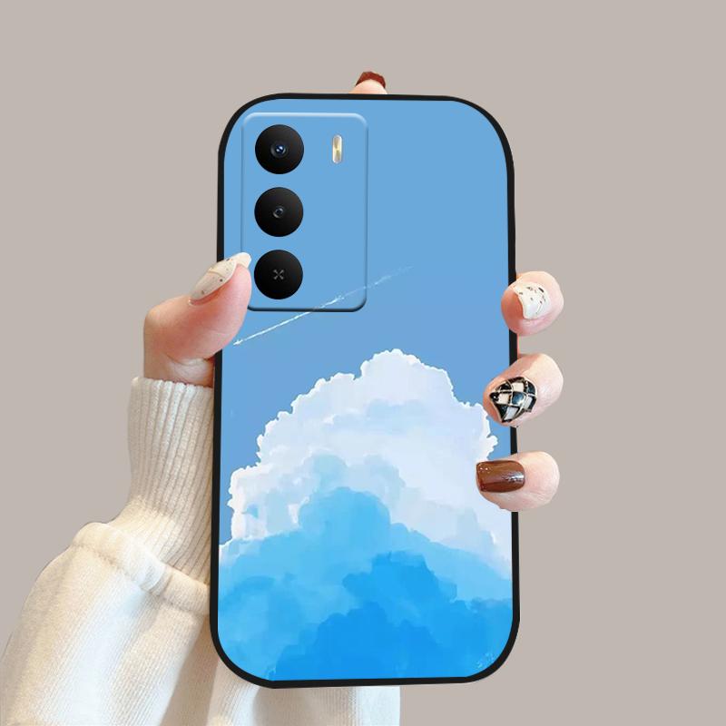 For Realme V60 Pro Case V 60 Pro Silicone Soft TPU Phone Bumper Cover For Realme 14x 5G Fashion Cute Cartoon Protective Fundas
