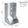Beam hanger WZ83 80x150x75x2.0 (1)