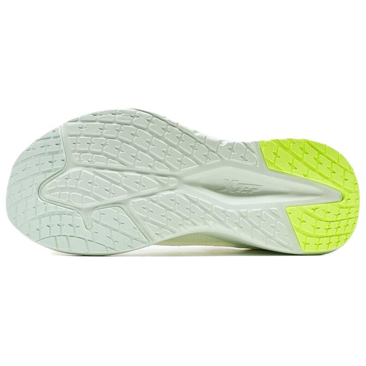 Xtep Cloud 1.0 Bequem Leicht Vielseitig Wickeldesign Rutschfest Niedrig geschnitten Freizeit Laufschuhe Damen Sneaker Weiß Grün 975218110059-3