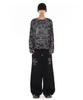 I Don'T Wanna Sell Cross Layered Sweat Pants Black