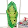 Popular Soft Plant Cotton Pea Pod Plush Toy Doll Cute and Comfortable Couple Bean Sleeping Pillow Valentine's Day Gift