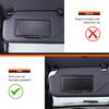 Carbon Fiber Cosmetic Mirror Panel Trim Sticker For Ford Ranger Raptor T9 2024