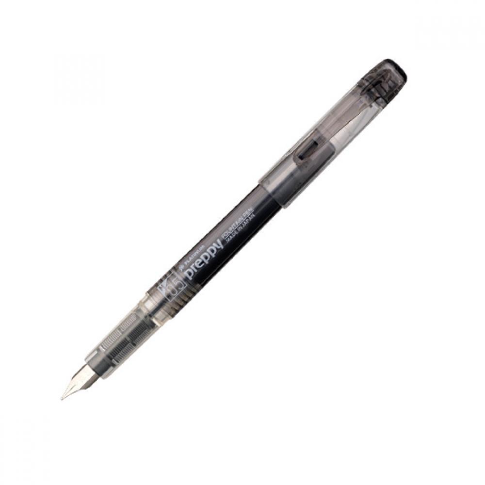 

Платиновая перьевая ручка в стиле преппи, черная