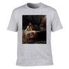 Unisexs Cotton TShirt Dark Anime Style Blue Rose  Kanji Print Gothic Aesthetic Casual Tee