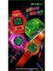 Sanda Multifunctional Green Light Electronic Watch, Fashionable Wristwatch for Men, Women, and Students.