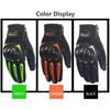 Motorcycle Gloves Anti Fall Anti-collision Off-road Riding Gloves Summer New Breathable Touch Screen Full Finger Gloves M-2XL