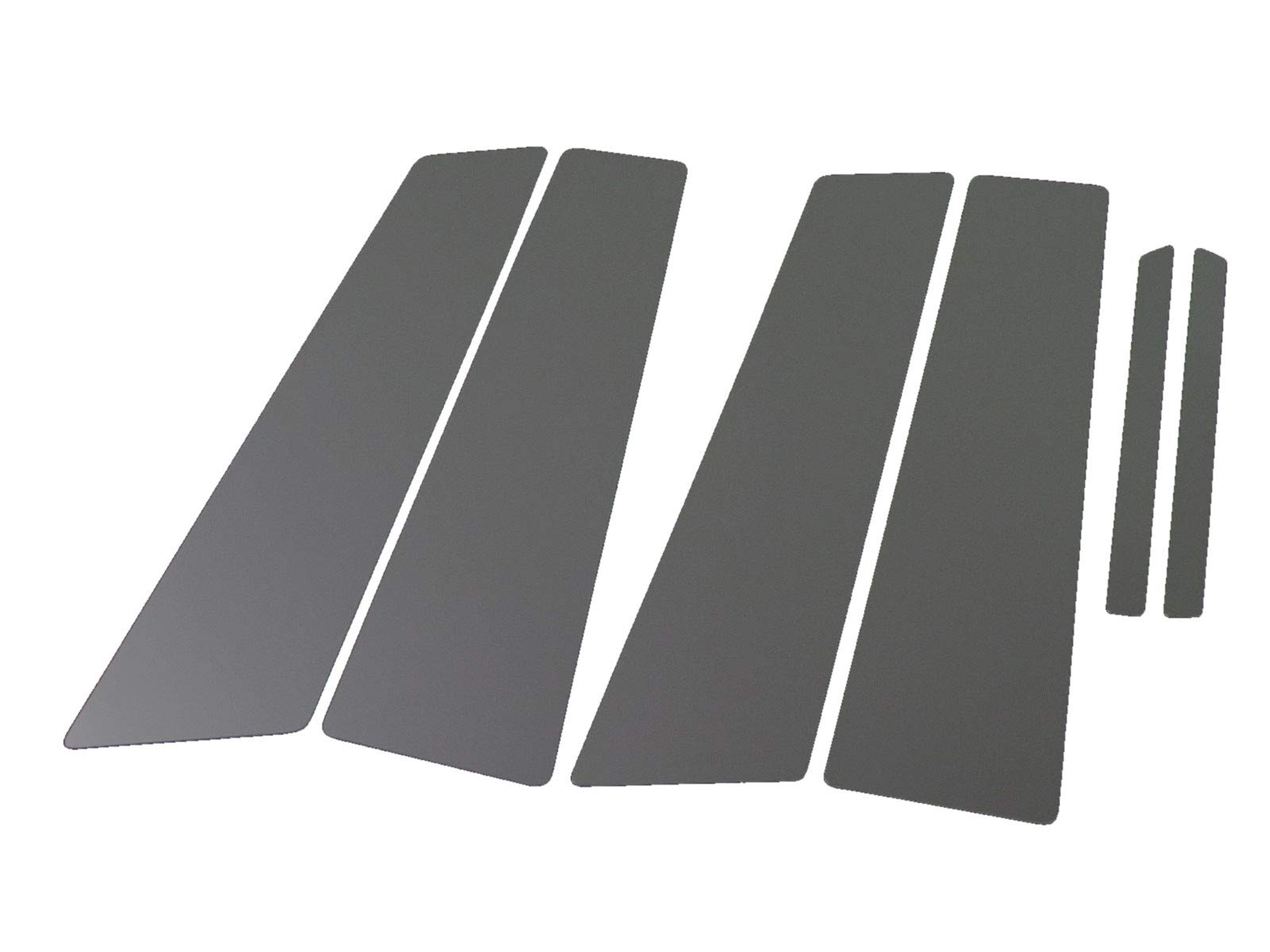 

BRIGHTZ Mark X 130 Series Ultra Mirror Black Plated Pillar Panel Covers for Visors 5027 (6-Piece Set) (PIL-BLA-338) чёрный