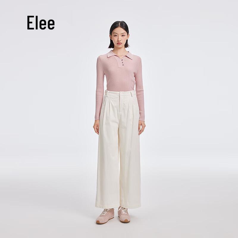 Aimer Women's High-Waist Straight-Leg Duck Down Pants