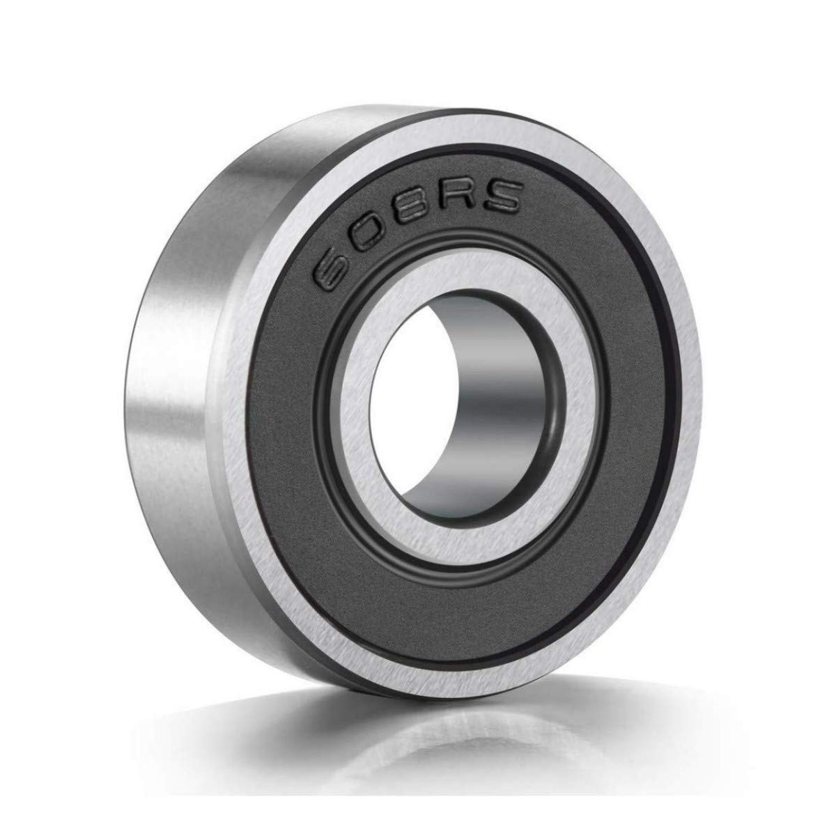 

10Pcs 608 ZZ 608RS Ball Bearings 608ZZ Metal Double Shielded Miniature Deep Groove Skateboard Ball Bearings 8mm X 22mm X 7mm