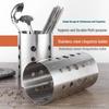 Stainless Steel Chopstick Holder with Drain