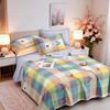 Thickened Coarse Cloth Bed Sheet - Single/Double, Dormitory Mattress Cover, Summer Mat, Old-Fashioned Style
