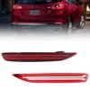 Led Rear Bumper Reflectors Tail Brake Turn Signal Lights For Chevy Equinox 2017- Sequential Light