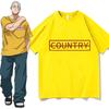 2026 Neues Anime Sakamoto Days Cos Kostüm Brief T-Shirts Sakamoto Tarou T-Shirt Vintage Kurzarm Retro Oberteile T-Shirts Streetwear