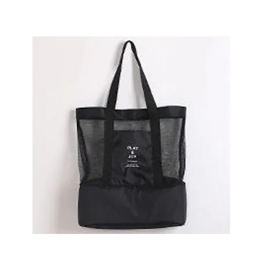 WTEMPO Taška na fitness a plavání s oddělením mokrého a suchého, cestovní plážová taška, velkokapacitní taška na uložení plavek, pikniková taška pro maminky, nákupní taška