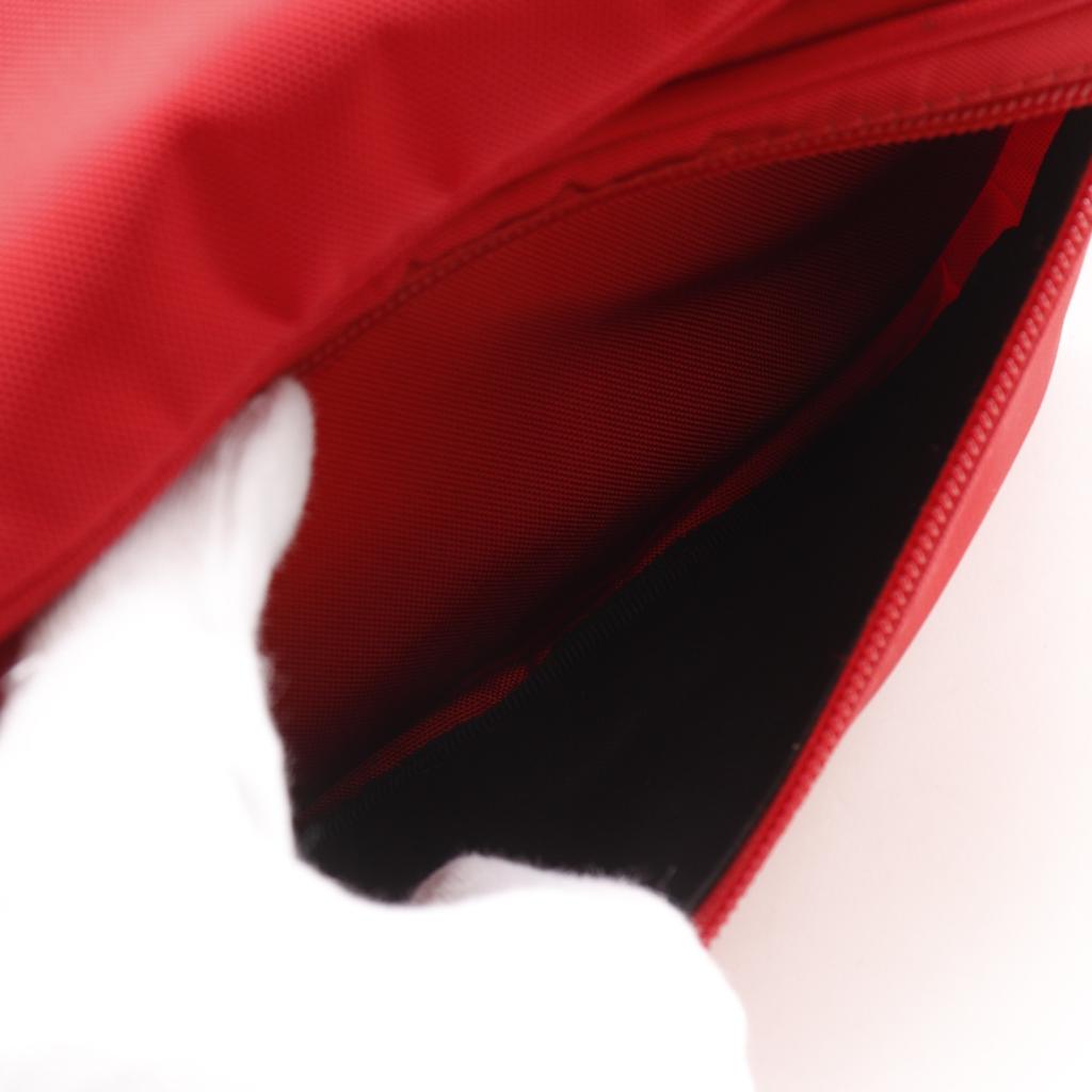 BALENCIAGA Explorer body bag 482389 Waist pouch Red Nylon canvas unisex Used