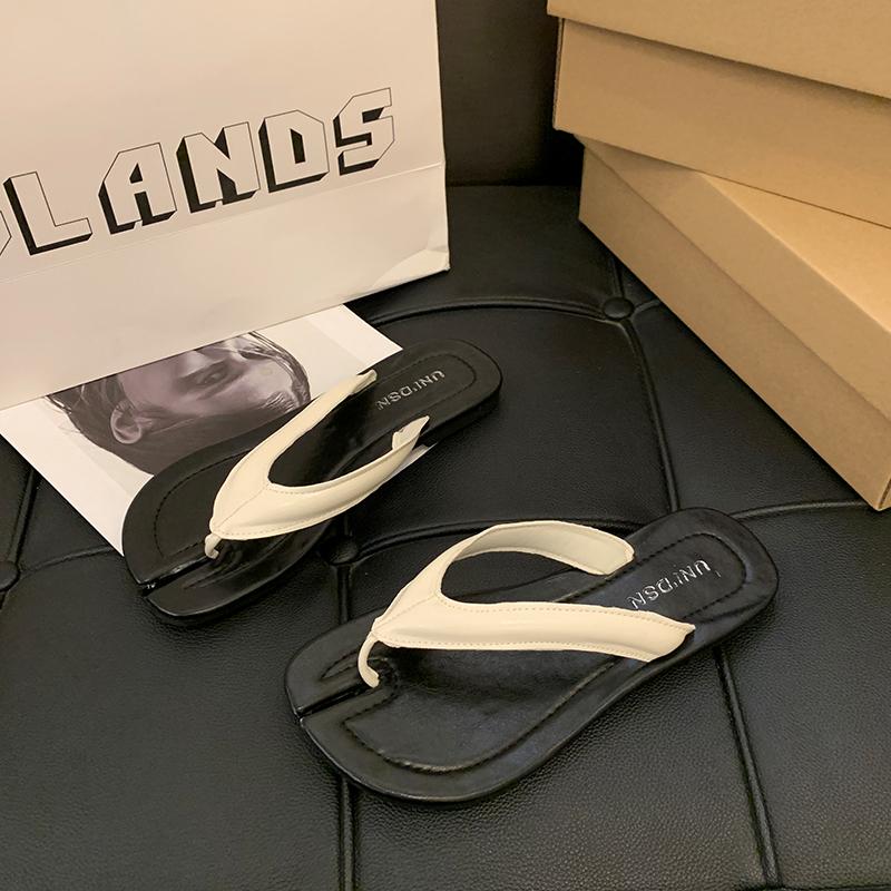 

2025 Летние шлепанцы Повседневные шлепанцы с перемычкой между пальцами Женские тапочки Обувь Пляжный отдых Женские шлепанцы 35