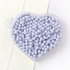 42-Color Acrylic Solid Color Round Beads Rice Beads Handmade Diy Beaded Loose Beads Bracelet Necklace Jewelry Material 3/4Mm