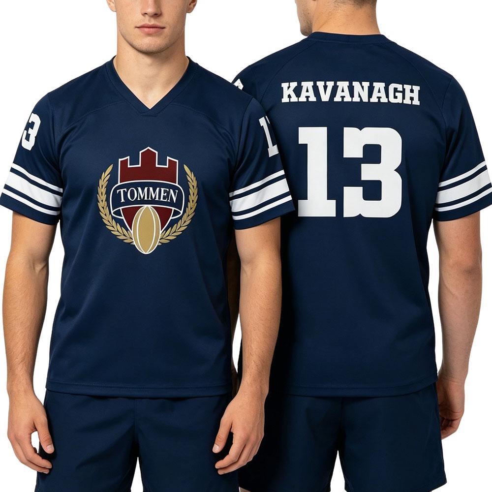Men Women Clothing Books Boys of Tommen Jersey Football Tee Biggs 10 KAVANAGH13 GIBSON07 FEELY12 T-shirt V-neck Short Sleeve Top