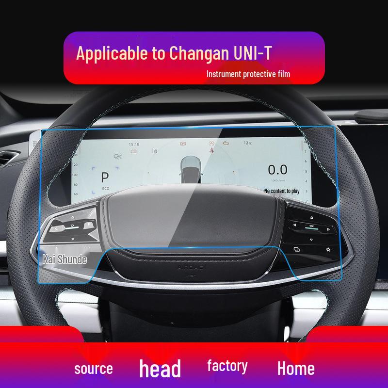 Changan UNIZ/UNIT/UNIV/UNIK Navigation & Console Protective Tempered Film