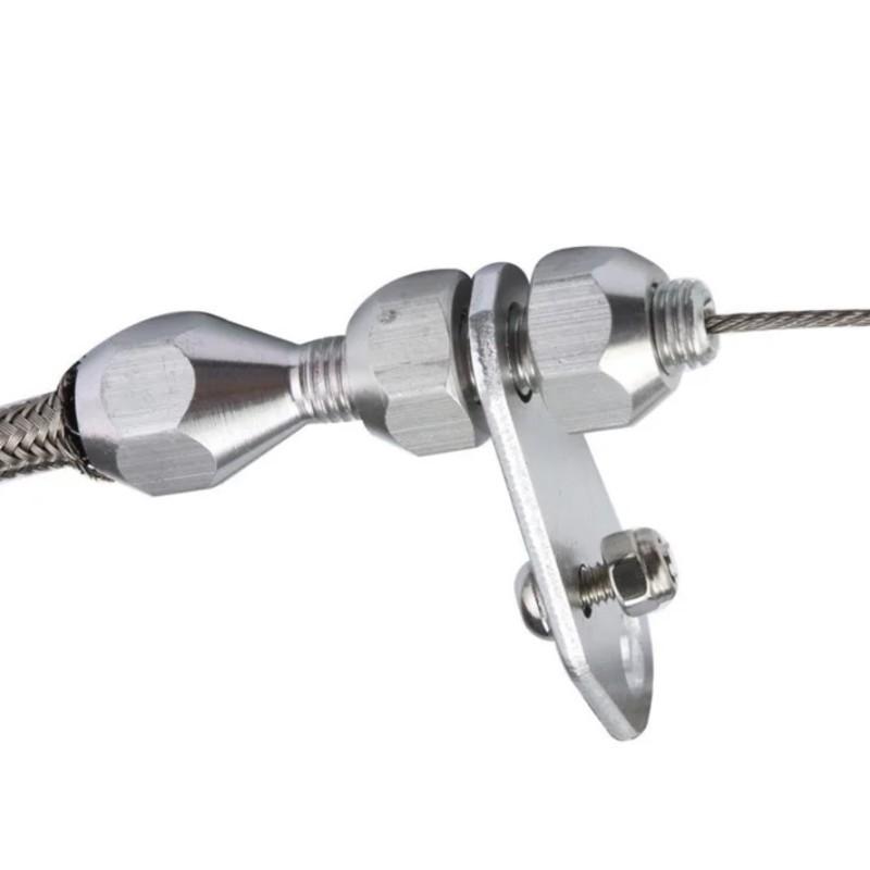 For 727 Stainless Braided Kickdown Cable Throttle Gas Cable Mopar Transmission-AU62