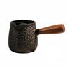 600 Ml Cast-Iron Teapot Equal Heating Distribution with Wooden