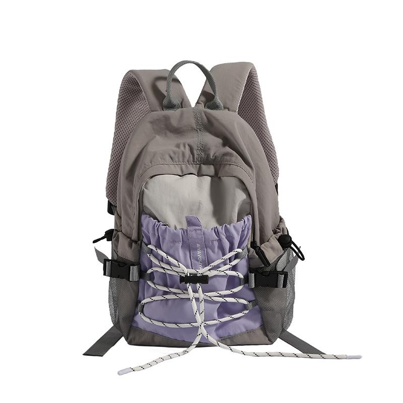 Student Mini Backpack, Mini Schoolbag, Design Sense, Sporty, Lightweight, Outdoor Hiking Small Backpack, Female Student Schoolbag