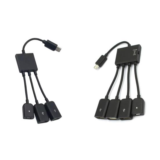 Practical OTG Hub Converter Compatible Portable Data Transmission Widely